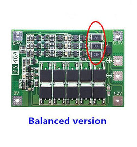 3S 40A Li-ion Lithium Battery Charger Lipo Cell Module PCB BMS Protection Board For Drill Motor 12.6V with Balance